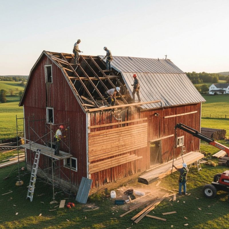 Barn Structural Repair in Kansas City, KS