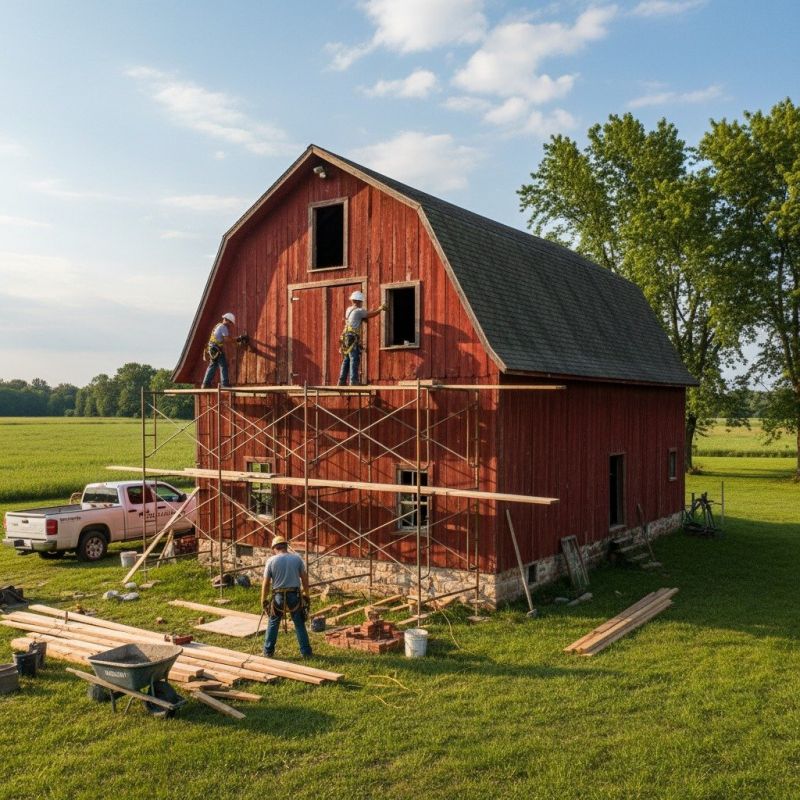 Barn Structural Repair in Alpharetta, GA
