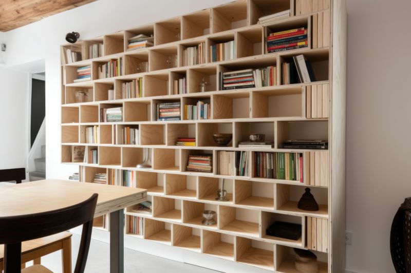 Custom Bookcase Installation in Woodbridge, VA