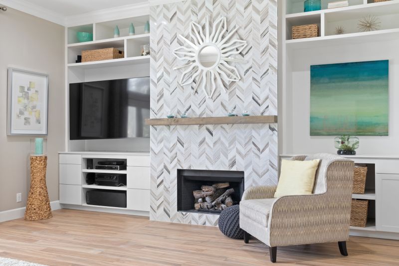 Fireplace Shelves Installation in Fairfax, VA