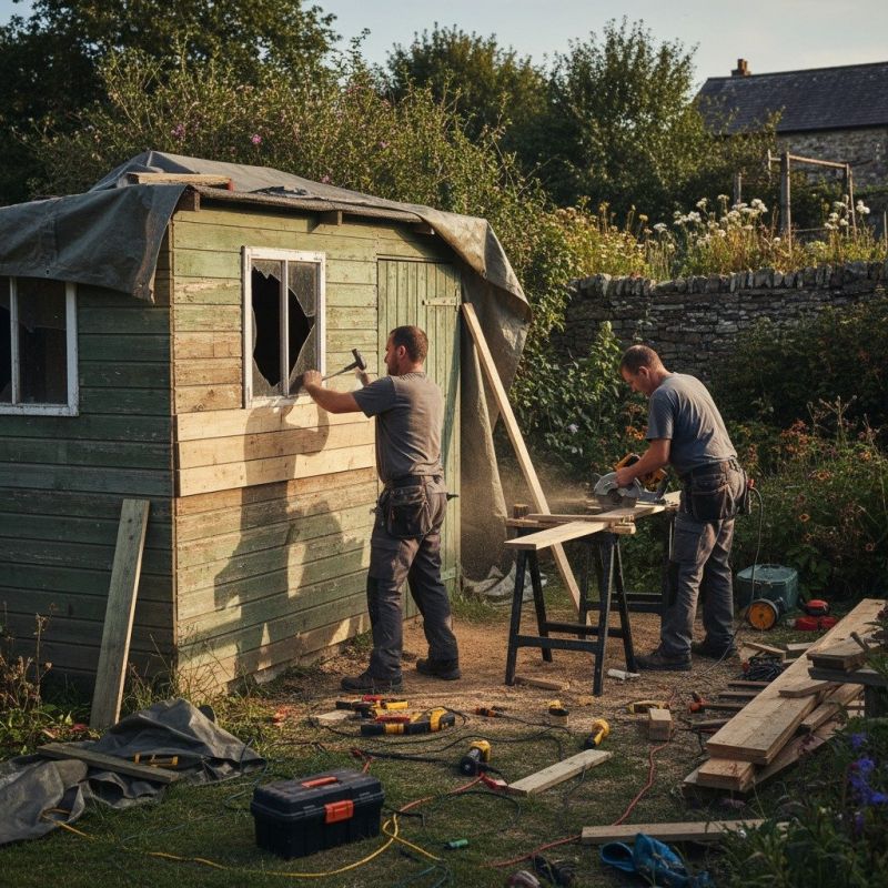 Shed Repair in Alpharetta, GA