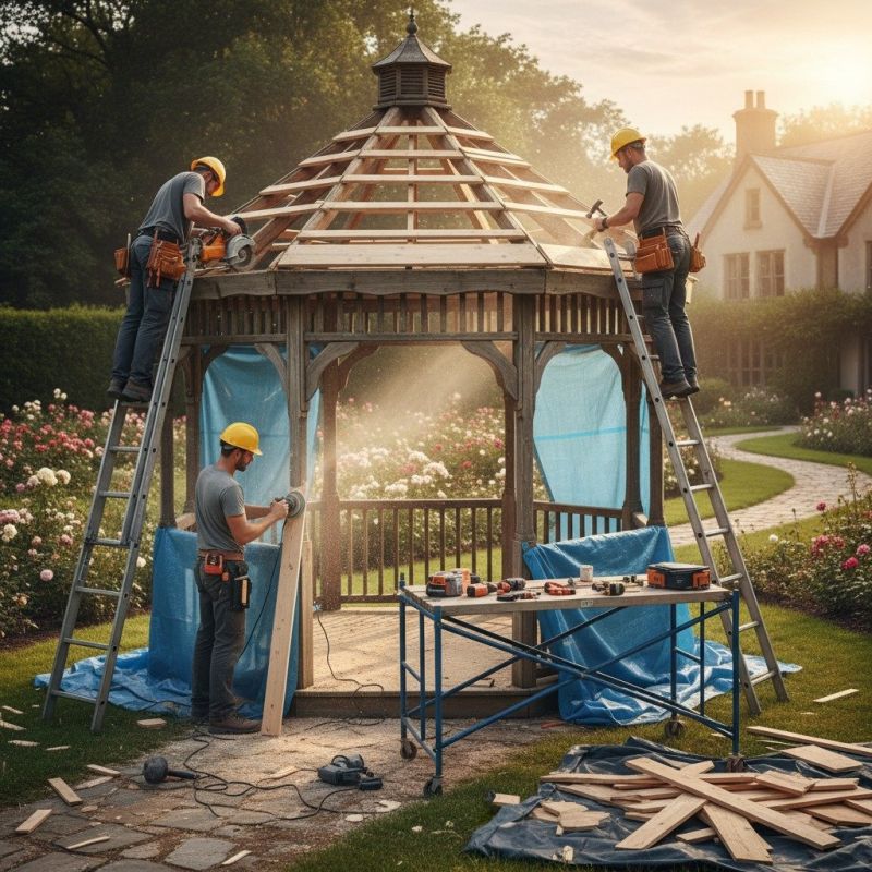 Wooden Carport Repair in Wilmington, NC